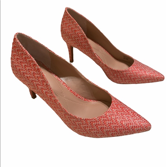⭐️NWOT ALFANI Women’s Step N Flex Jeules Pumps Coral⭐️ - Picture 6 of 13
